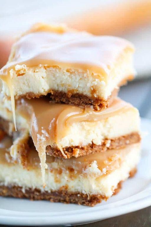 Kraft Caramel Cheesecake Bars