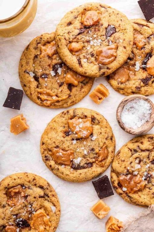 Kraft Caramel Chocolate Chip Cookies