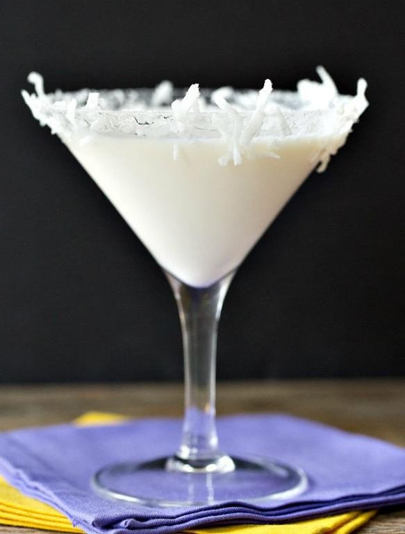 Kraken Rum Coconut Cream Pie Cocktail