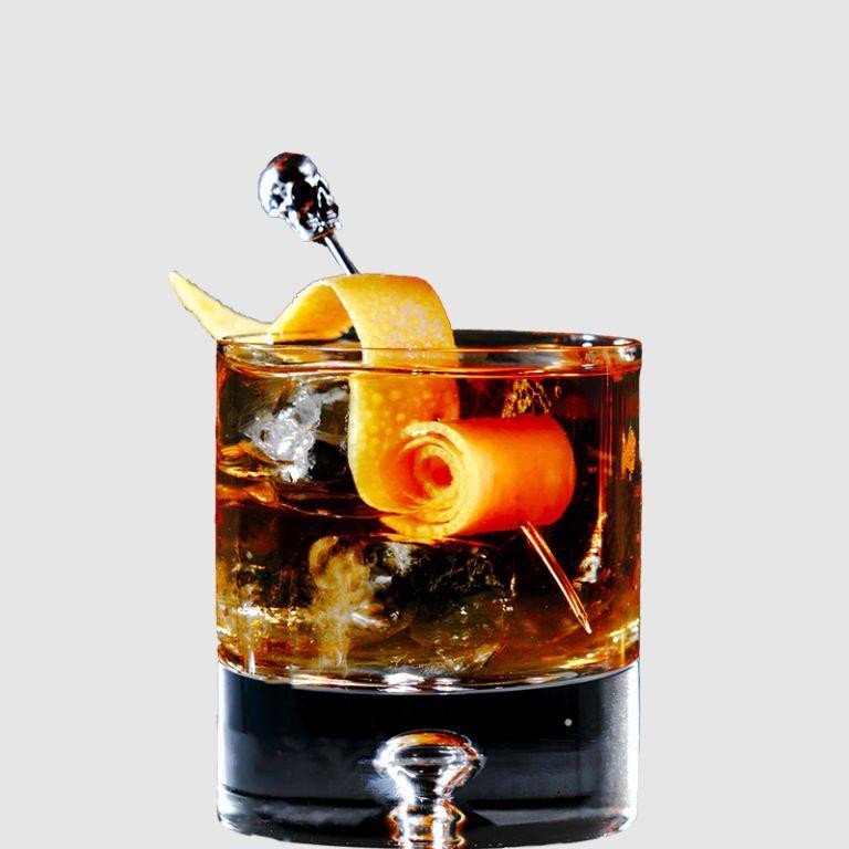 Kraken Rum Smoked Old Fashioned