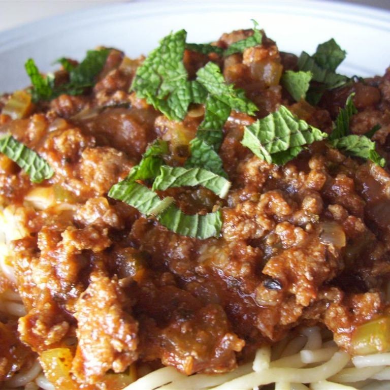 Lamb Sausage and Eggplant Casserole