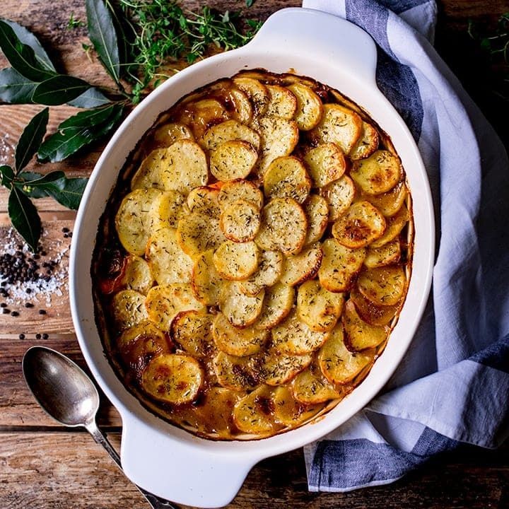 Lancashire Hotpot with Lamb and Potatoes