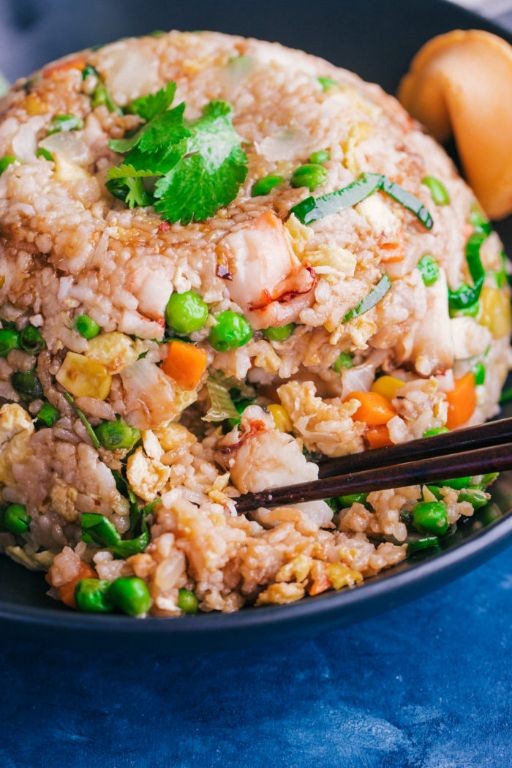 Langostino Fried Rice with Ginger and Scallions