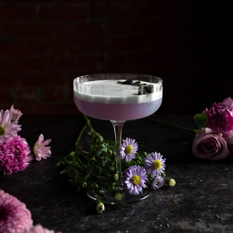 Lavender Empress Gin Sour