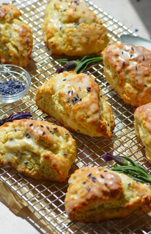 Lavender Honey Scones