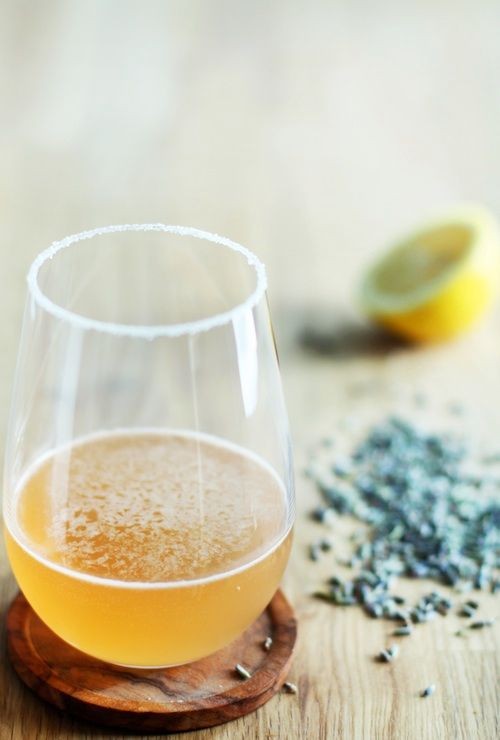 Lavender Honey Sidecar