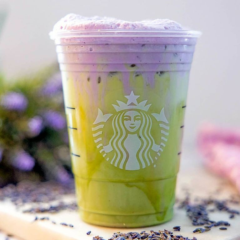 Lavender Matcha Latte