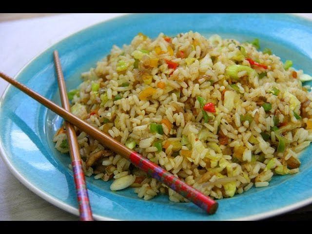 Leftover Cod Fried Rice with Vegetables