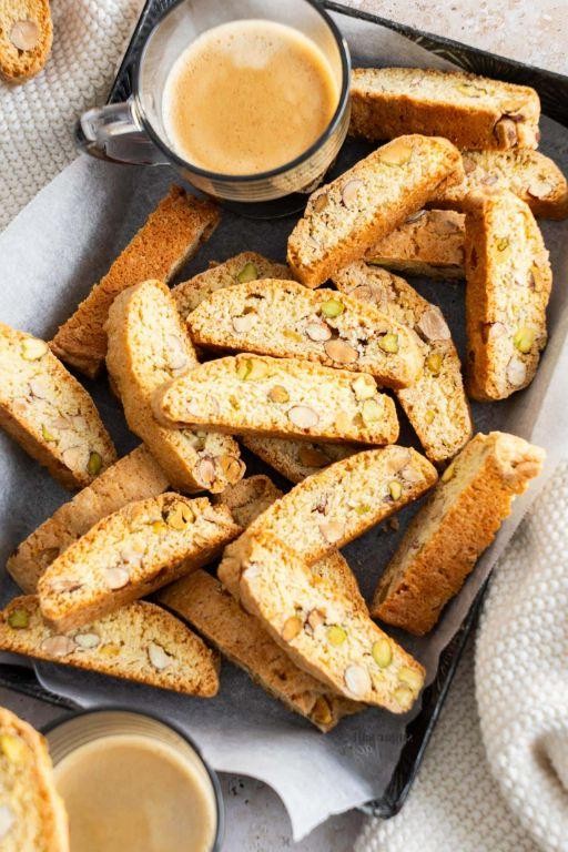 Lemon Almond Biscotti