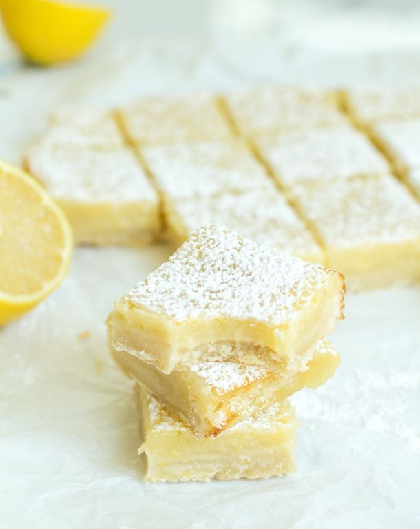 Lemon Bars with Shortbread Crust