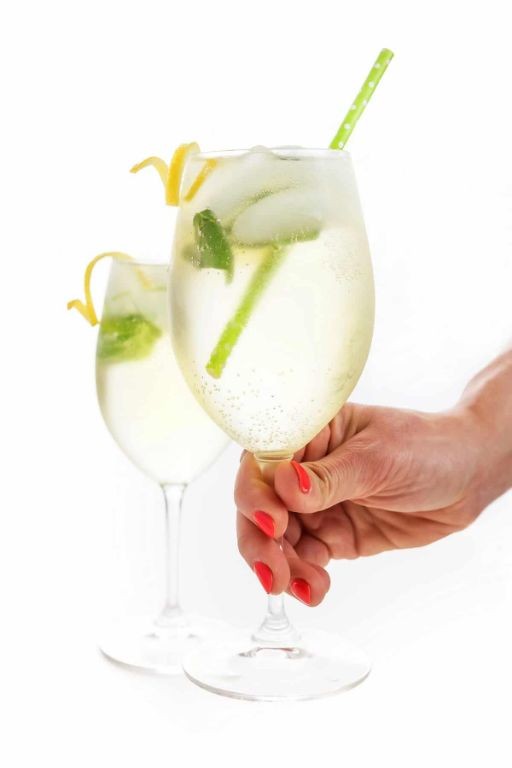 Lemon Basil Wine