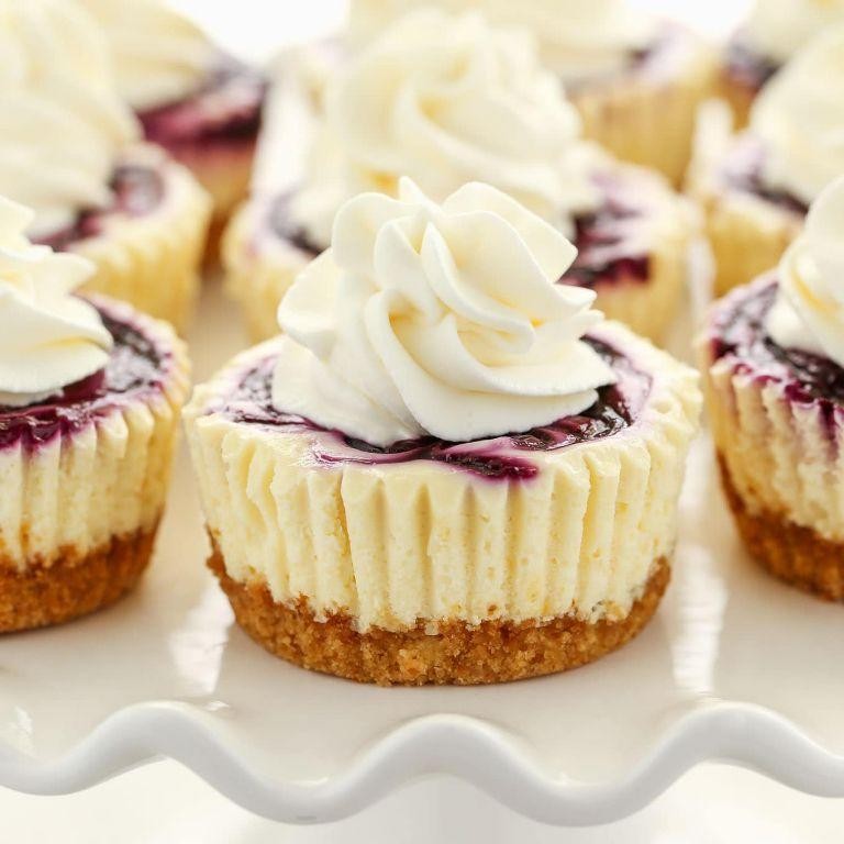 Lemon Blueberry Cheesecake Cups