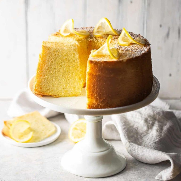Lemon Chiffon Cake