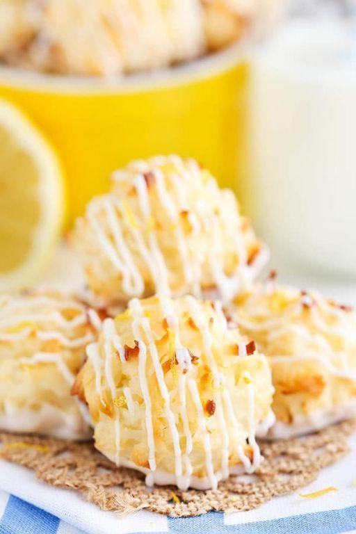 Lemon Coconut Macaroons