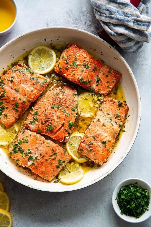 Lemon Garlic Butter Salmon