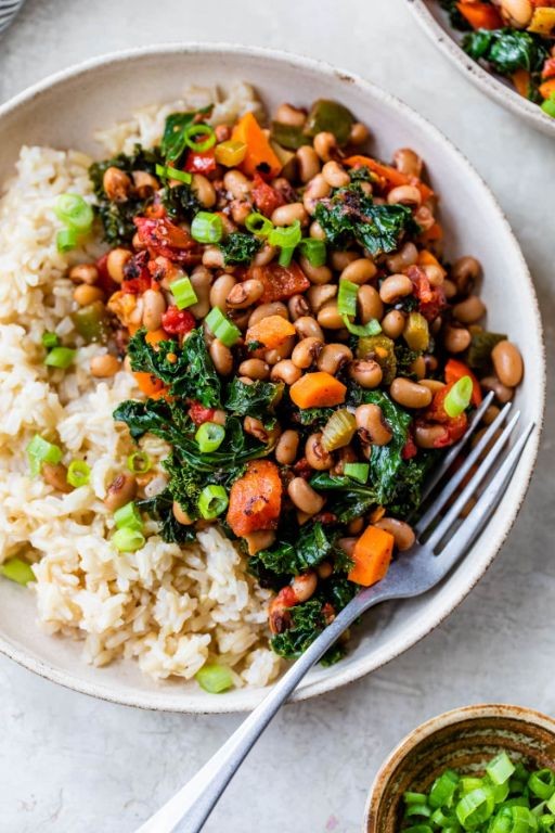 Lemon Garlic Hoppin John