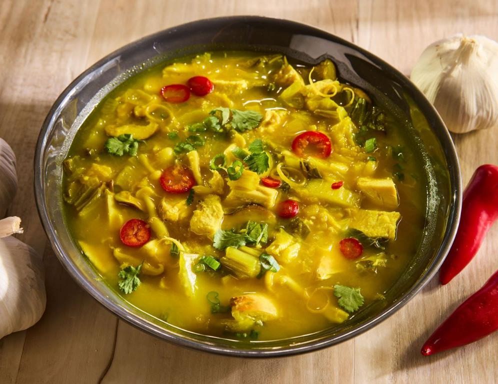 Lemon Ginger Detox Soup