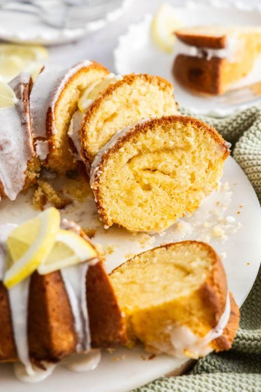 Lemon Glazed Butter Cake