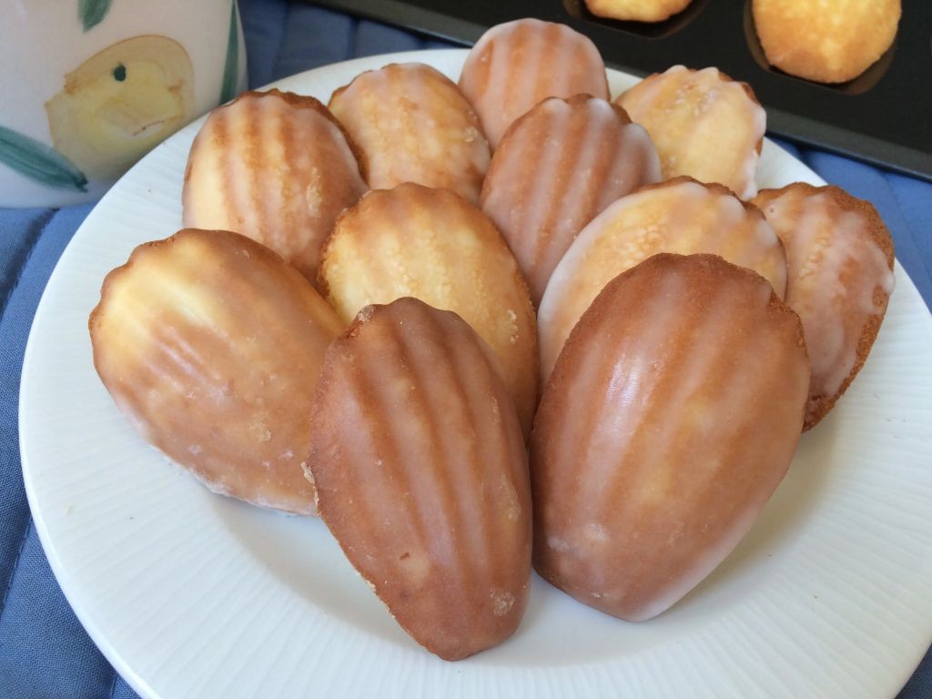 Lemon Glazed Madelines