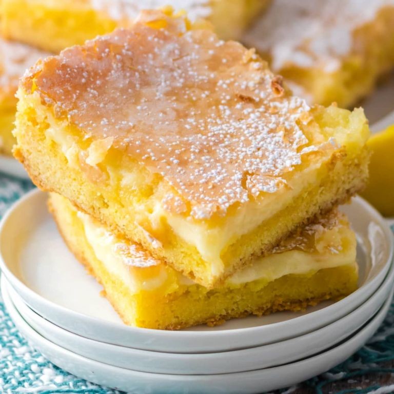 Lemon Gooey Butter Cake