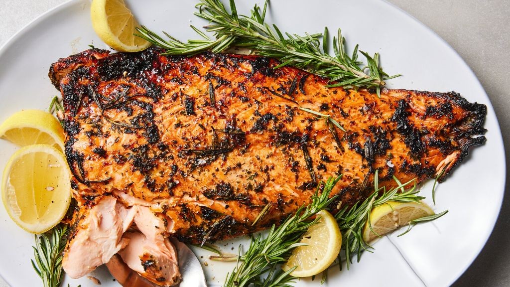 Lemon Herb Blackened Salmon