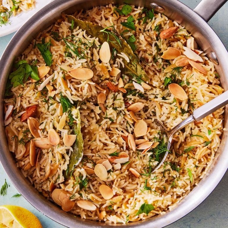 Lemon Herb Jasmine Rice Pilaf
