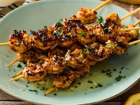 Lemon Herb Shrimp Kabobs