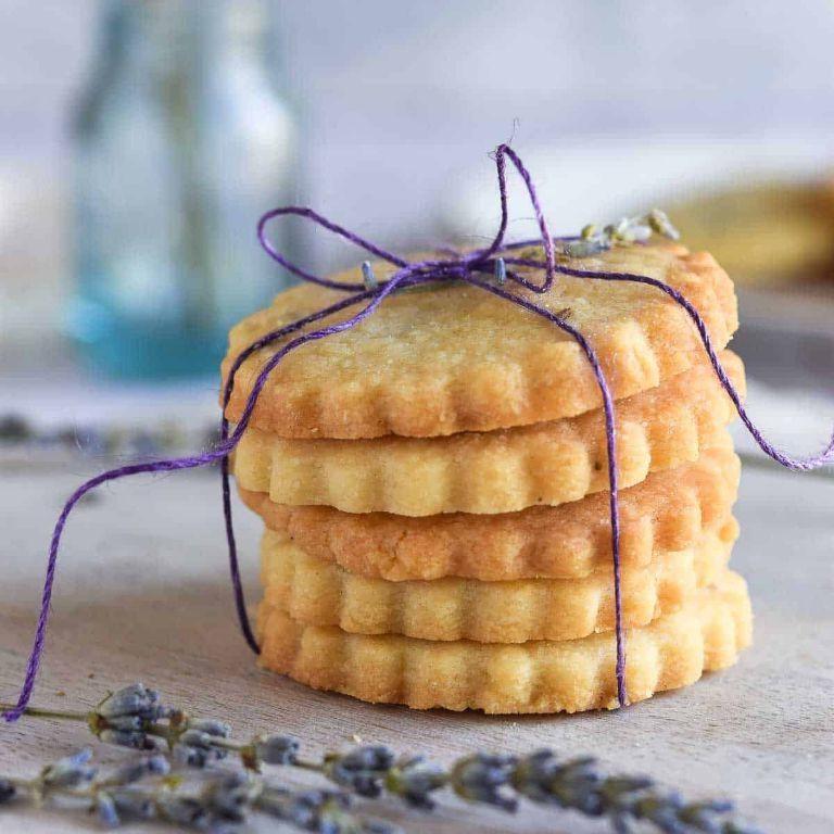 Lemon Lavender Shortbread