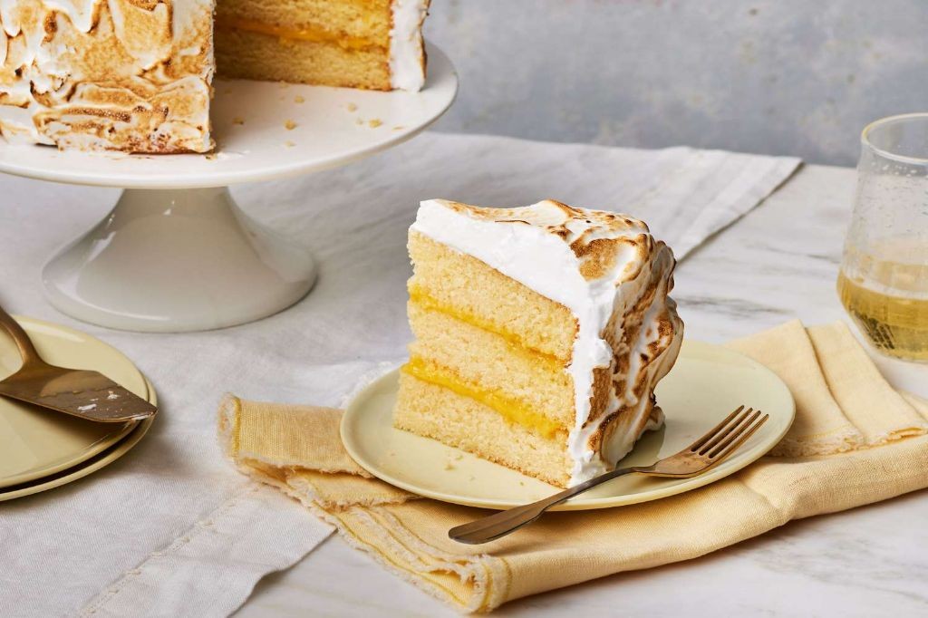 Lemon Meringue Cake