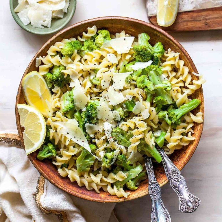 Lemon Parmesan Broccoli Pasta