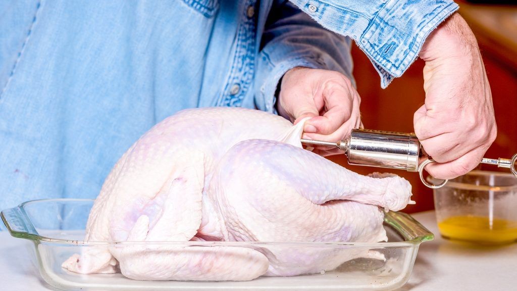 Lemon Pepper Butter Injected Turkey