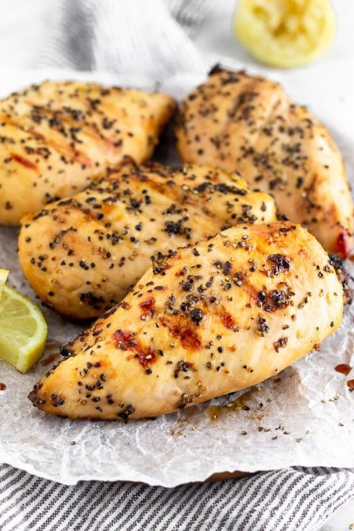 Lemon Pepper Grilled Split Chicken
