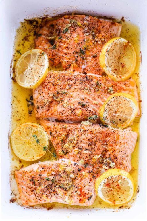 Lemon Thyme Roasted Salmon