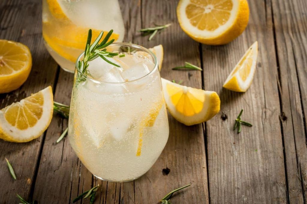 Lemon Verbena White Wine Spritzer