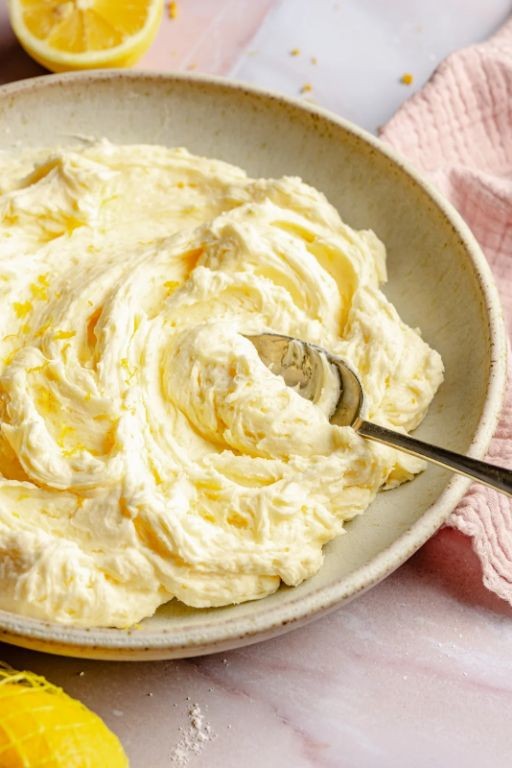 Lemon Zest Buttercream Frosting