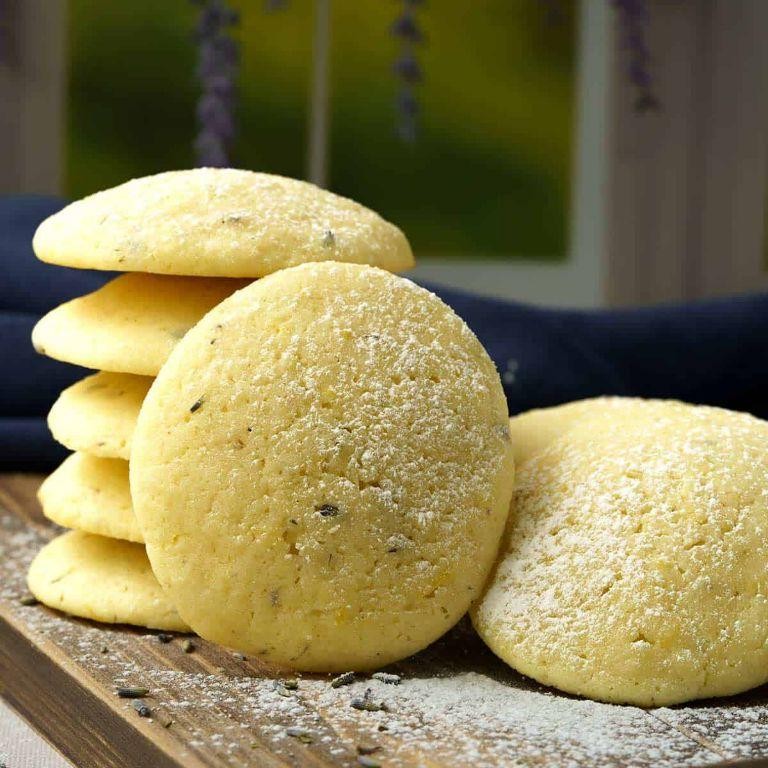 Lemon Zest Torrejas with Lavender Honey
