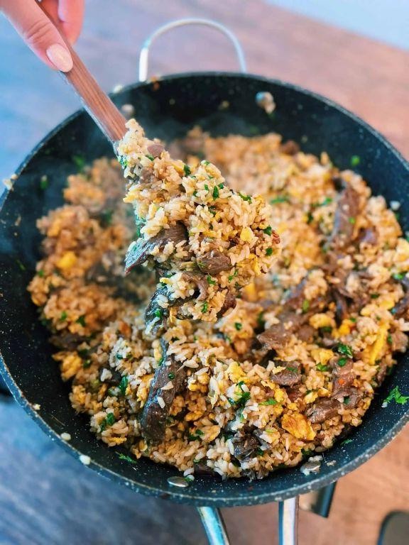 Lemongrass Beef Fried Rice