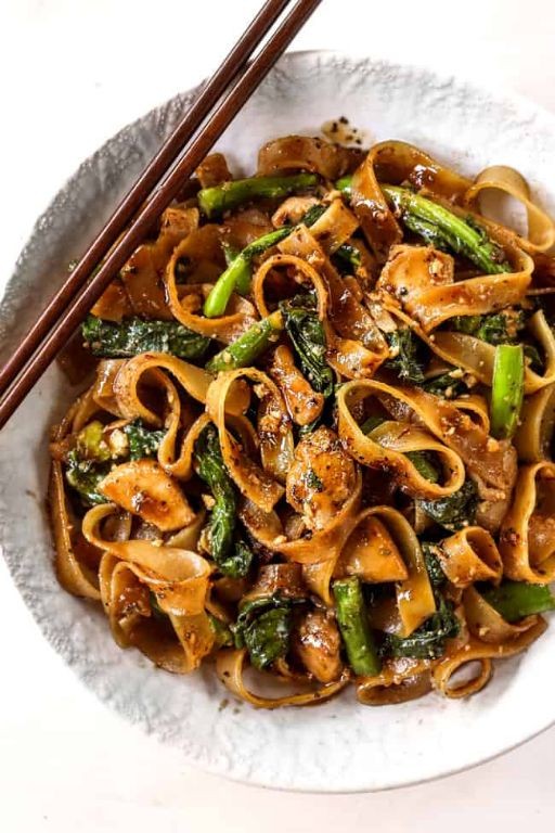 Lemongrass Chicken Pad See Ew