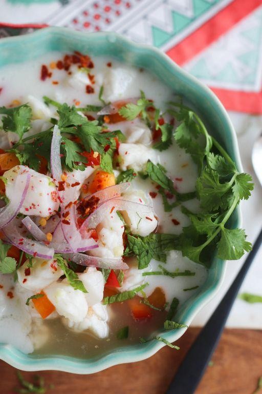 Lemongrass and Ginger Shrimp Ceviche