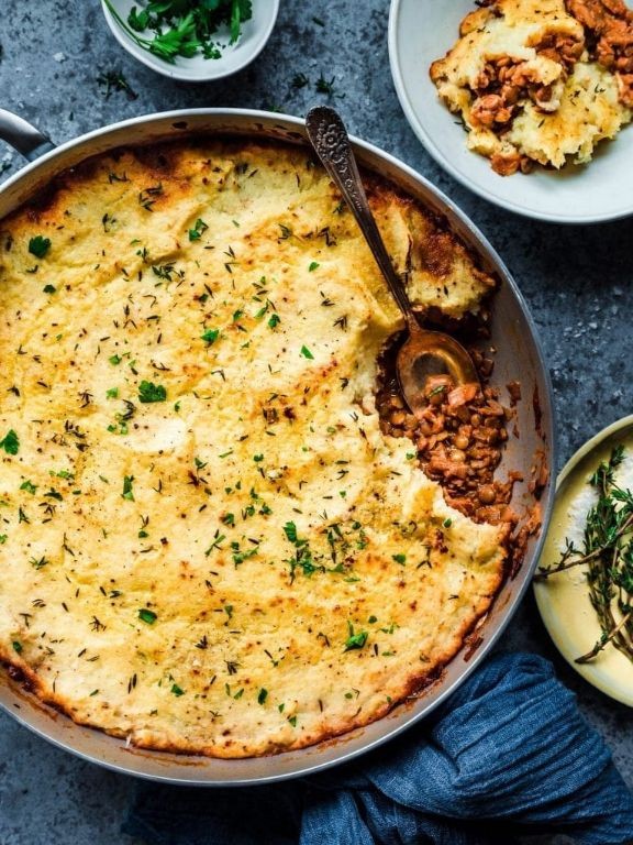 Lentil and Vegetable Shepherd’s Pie