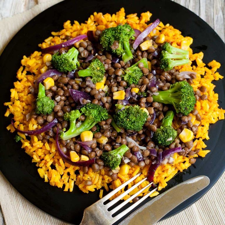 Lentil and Vegetable Stir-Fry