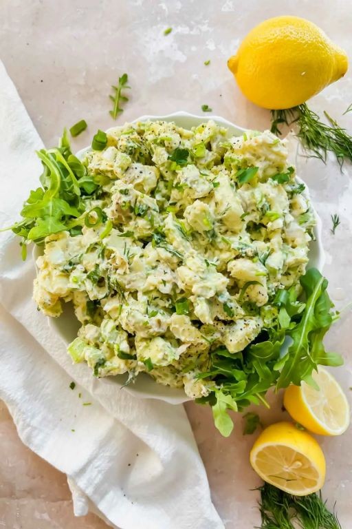 Light Lemon Dill Potato Salad