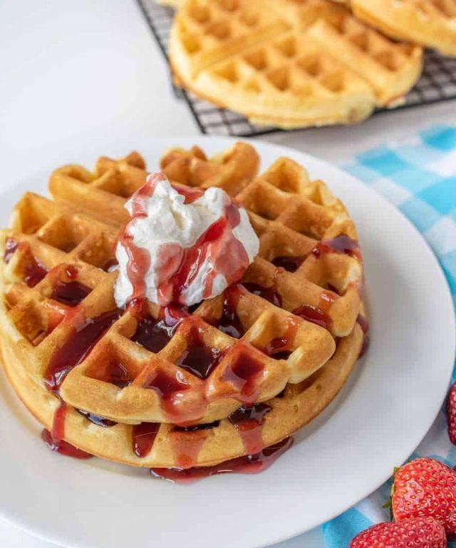 Light and Airy Waffles