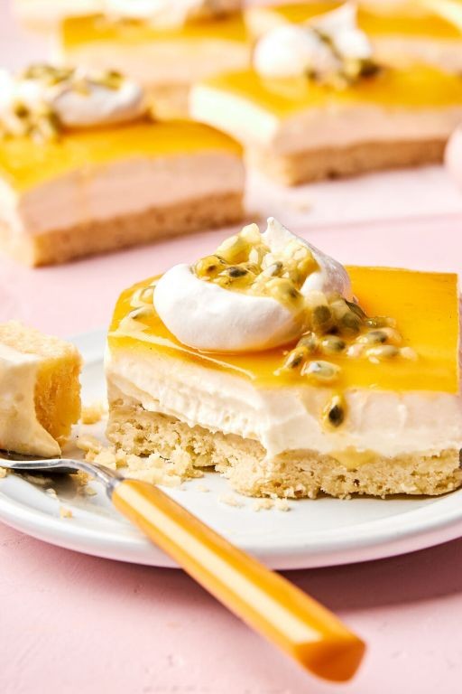 Lilikoi Cheesecake Bars