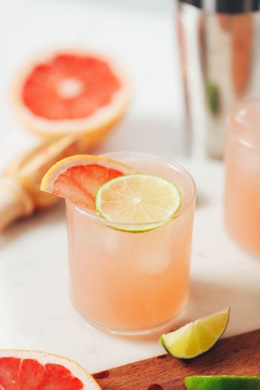 Lime Vodka Grapefruit Spritz