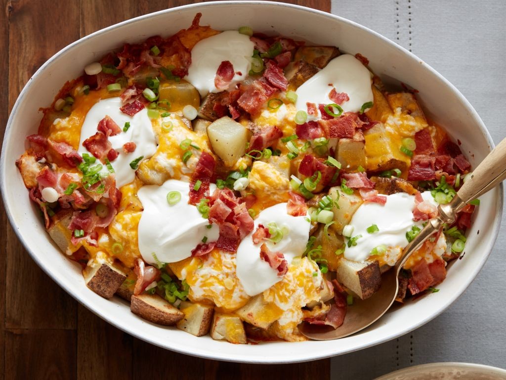 Loaded Baked Potato Hotdish