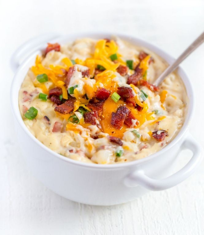Loaded Ham and Potato Soup
