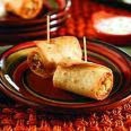 Lobster and Cream Cheese Flautas