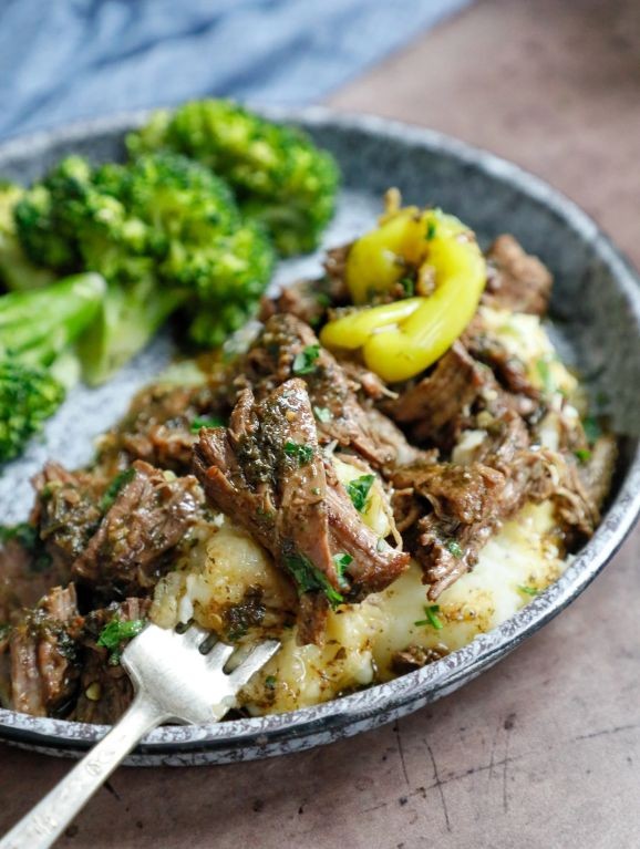 Low Carb Mississippi Pot Roast