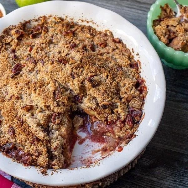 Low-Carb Apple Crisp